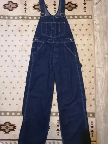 70s SEARS 오버롤 다크 네이비