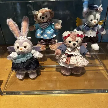 인형 배지 세트 1 위싱 윙스 더피