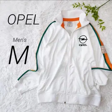 오펠 트랙 자켓 저지 자수 남성용 백 프린트 M