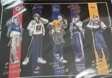 니지산지 NBA 럭키상 메시지 스탠드 보드 western