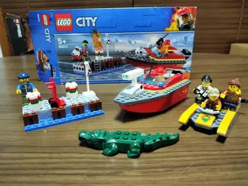레고 시티 강 건너 불이야 정글 탐험 스타트 세트 소방대 탐험가 레스큐