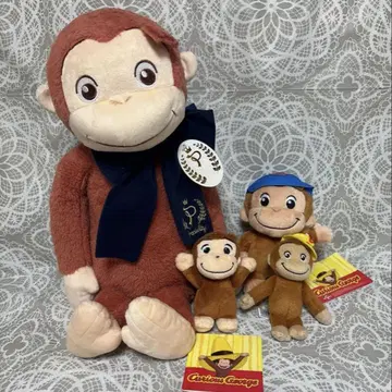 오자루의 조지 봉제 인형 세트 미사용 새상품