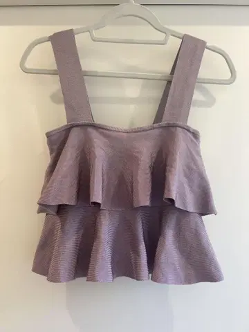 ZARA 라벤더 뷔스티에 M 사이즈