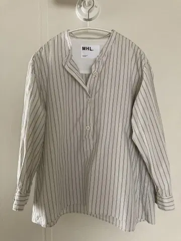 MHL 밴드 카라 셔츠 새상품급