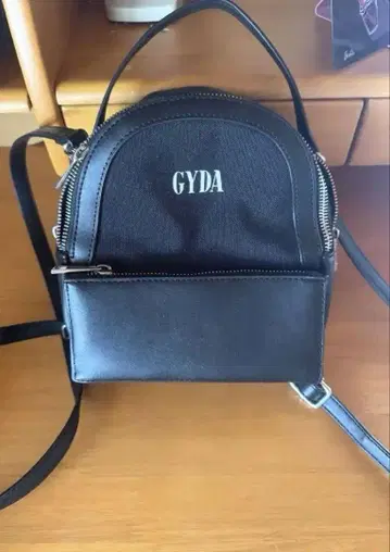 GYDA 제이다 4way 백팩 토트 핸드 숄더 백 블랙