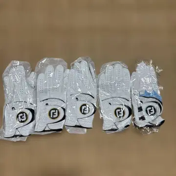 풋조이 천연 가죽 그로브 왼쪽 23cm 5장 세트
