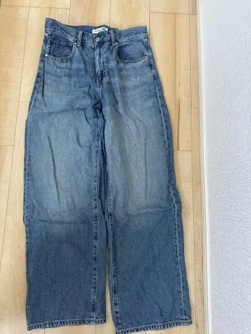 UNIQLO JW 앤더슨 와이드 데님