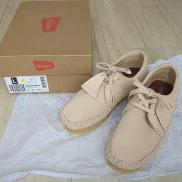 미사용 새상품 Clarks WEAVER Suede 모카신 슈즈