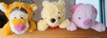 푸우 티거 레트 봉제 인형
