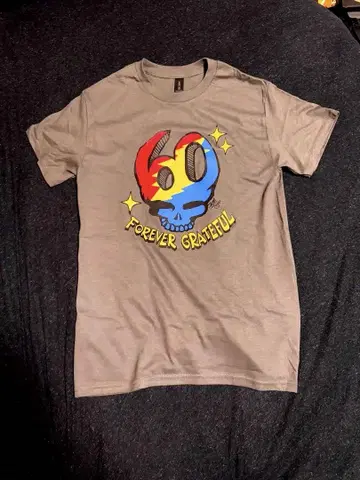 Grateful Dead 60주년 기념 티셔츠