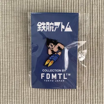 파소나 철완 아톰 핀 배지 간사이 박람회