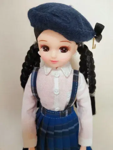 고베 타탄 의류와 어패럴 커플 리카짱 세트