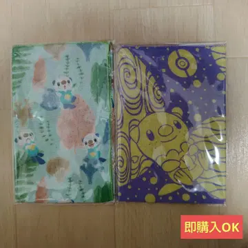 미에현 한정판 포켓몬 미주마루 손수건 2개 세트