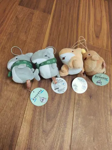 외출 아기 상어 봉제 인형 세트