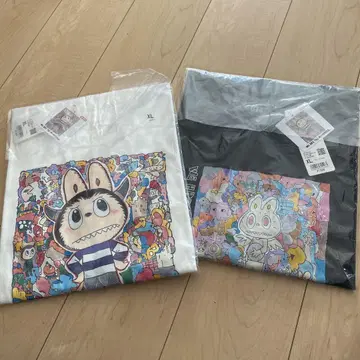 새상품 UNIQLO 팝마트 T셔츠 XL 세트