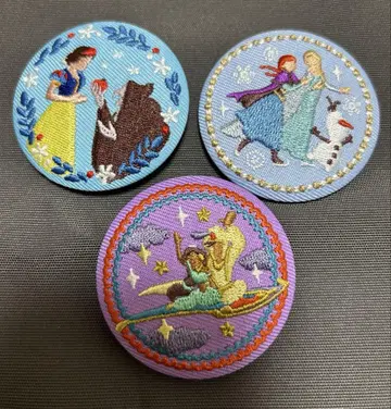 디즈니 자수 캔뱃지