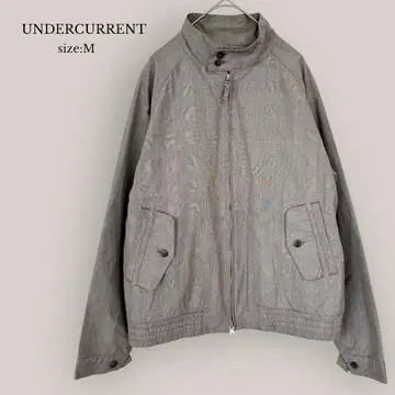 언더커런트 UNDERCURRENT 블루종 오버사이즈 루즈핏 면