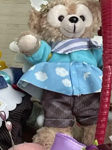 위싱 윙스 더피 인형 배지