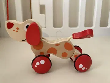 Hape 강아지 페페 푸시토이