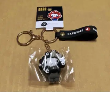 키티 블랙 미야쿠미야쿠 흑백 키링