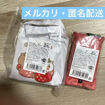 너무 사랑해서 너무 좋아. 딸기 에코백 편의점 사이즈 슈퍼 사이즈