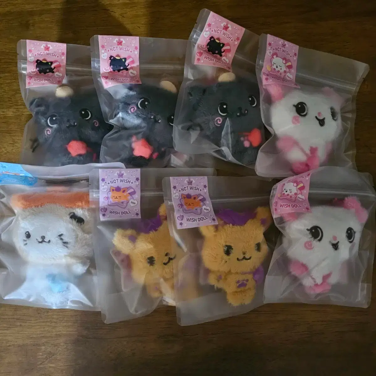 NCTWISH サクヤ Color Wish Doll シークレット 黒 2025年最新】WISH
