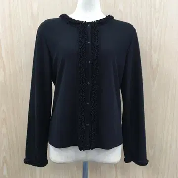 타카시마야 얇은 소재 프릴 가디건 F0828A19