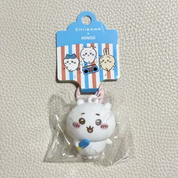 치이카와 MINISO 중국 한정판 폭염의 여름 아이스 먹는 키링 치이카와