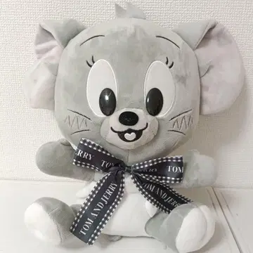 톰과 제리 제리 흑백 봉제 인형