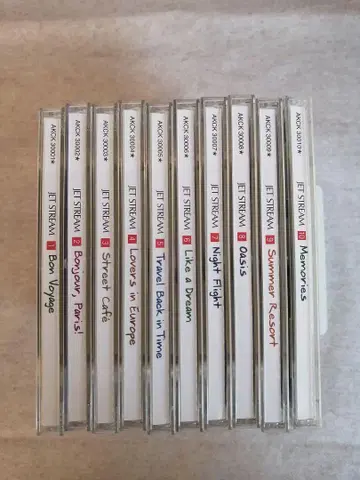 JET STREAM CD 10장 세트 무료배송 즉시 구매 가능