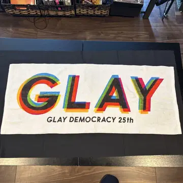 GLAY DEMOCRACY 25th 타월