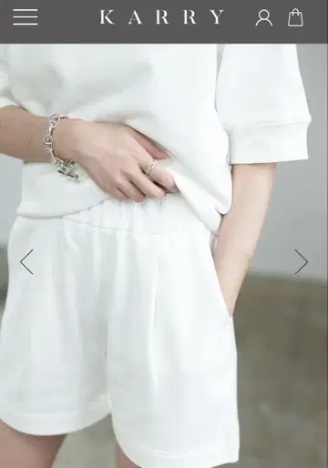 KARRY 맨투맨 숏팬츠