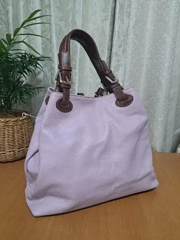 이탈리아 가죽 백 라벤더 보라색