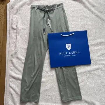 BLUELABEL CRESTBRIDGE 그린 팬츠
