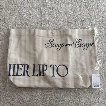 herlipto SCOOP AND ESCAPE LARGE TOTE
