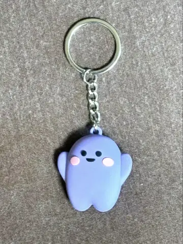만박 독일 파빌리온 서큘러짱 키링 보라색