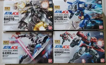 HG 1/144 제노아스&건담 AGE-1 스패로우&박트&G 엑세스