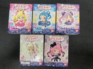 너와 아이돌 프리큐어 마스코트 5종 컴프 세트