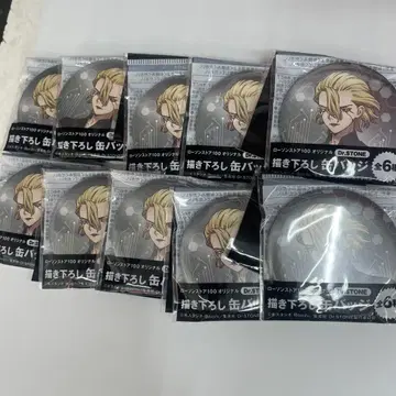 Dr.STONE 로손 스토어100 스탠리 신작 캔뱃지 10개