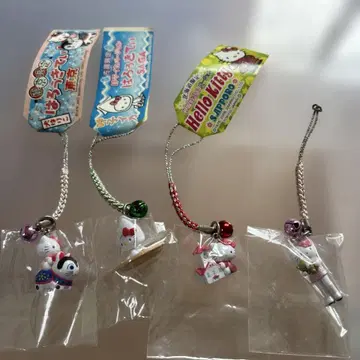 헬로키티 지역 한정 키티 스트랩 4개 세트