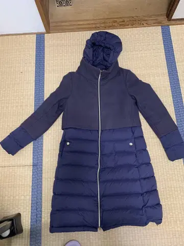 헬레노 40 절개 다운 코트