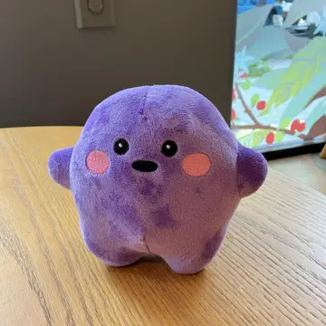 오사카 만박 독일 파빌리온 서큘러 봉제 인형 대 퍼플 보라색