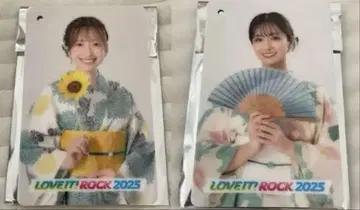 라비트 락 2025 TBS 아나운서 트레이딩 카드 키체인