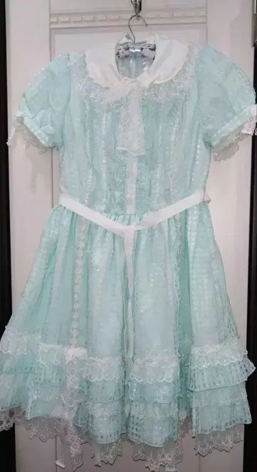 Angelic Pretty 마가렛 인형 원피스 민트