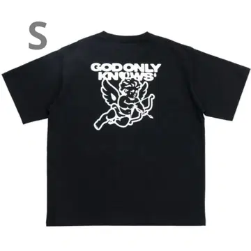 S GOD ONLY KNOWS ANGEL T셔츠 BLACK