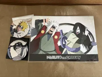 NARUTO 나루토 더 갤러리 캔뱃지 엽서