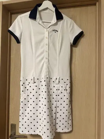 캘러웨이 원피스 골프웨어 callaway 화이트