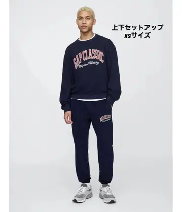 빈티지 소프트 GAP CLASSIC 로고 조거 팬츠