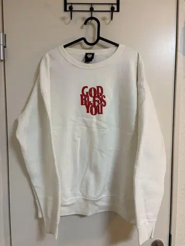GOD BLESS YOU 화이트 트레이닝복