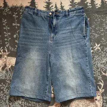 [ CLEL ] 데님 하프 팬츠